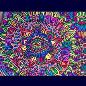 My artwork❤️🖤-Some color to light up your life❤️